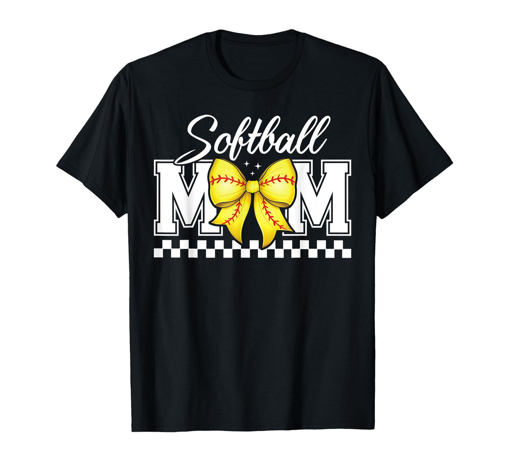 Softball Mom Funny Baseball Mom T-Shirt - Casual Everyday Wear for Adults - T-Shirt, Sweatshirt, Hoodie