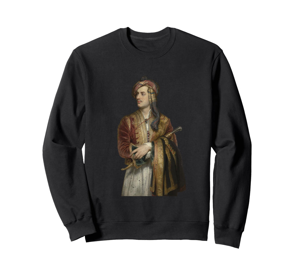 Lord Byron Distressed Sweatshirt - Trendy Graphic for Adults - T-Shirt, Sweatshirt, Hoodie