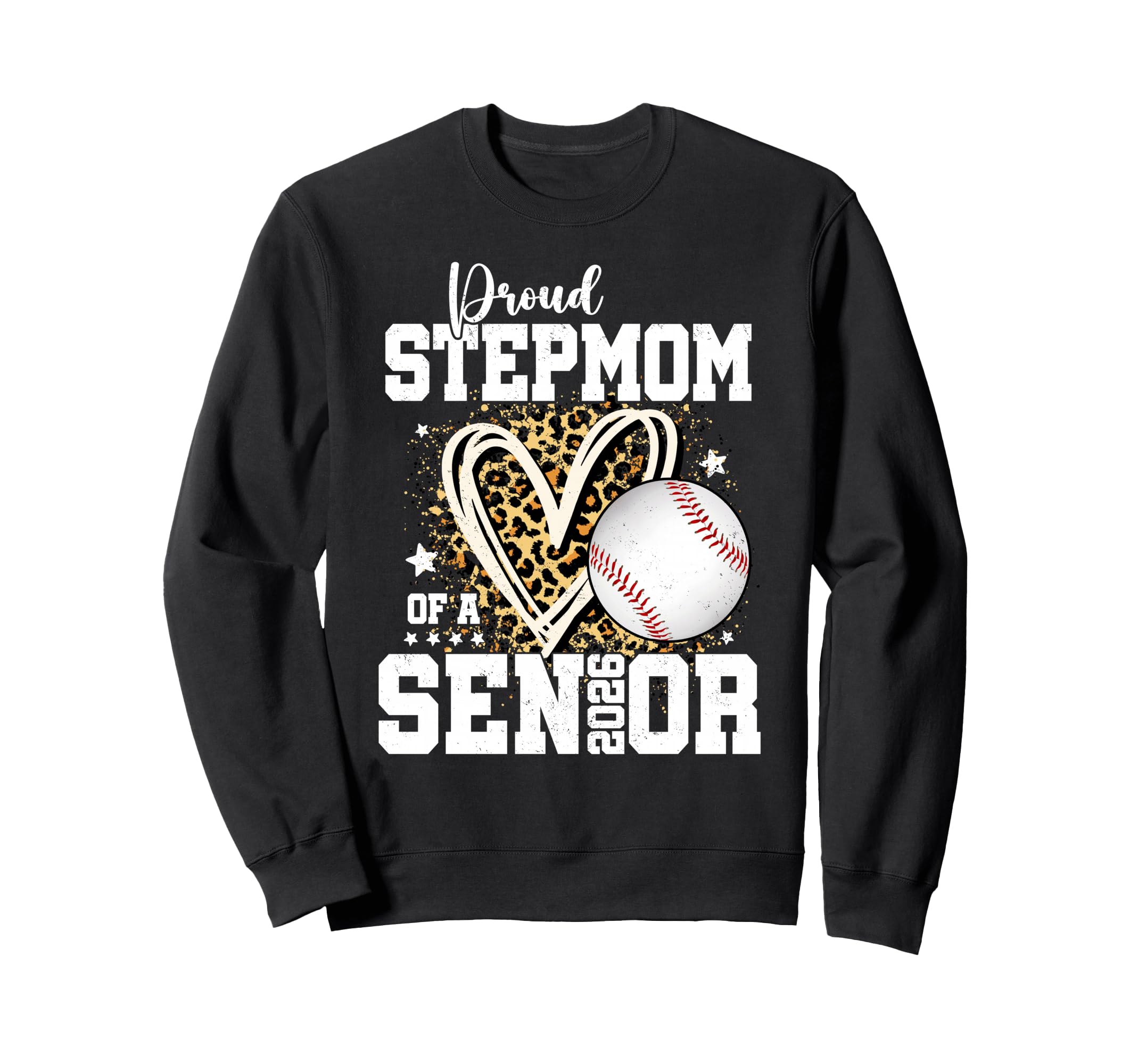 Proud Stepmom 2026 Senior Baseball Sweatshirt - Unique Graphic Men Women - T-Shirt, Sweatshirt, Hoodie