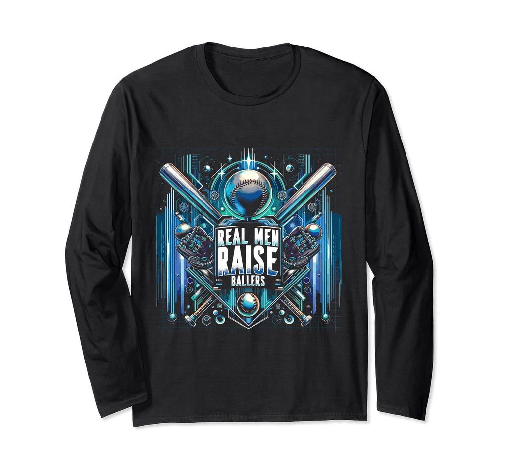 Baseball Father Fathers Day Gift T-Shirt - Novelty Apparel Men Women - T-Shirt, Sweatshirt, Hoodie