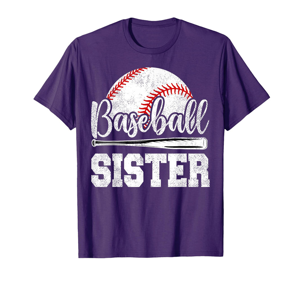 Baseball Sister Baseball Player Game T-Shirt - Trendy Graphic Men Women - T-Shirt, Sweatshirt, Hoodie