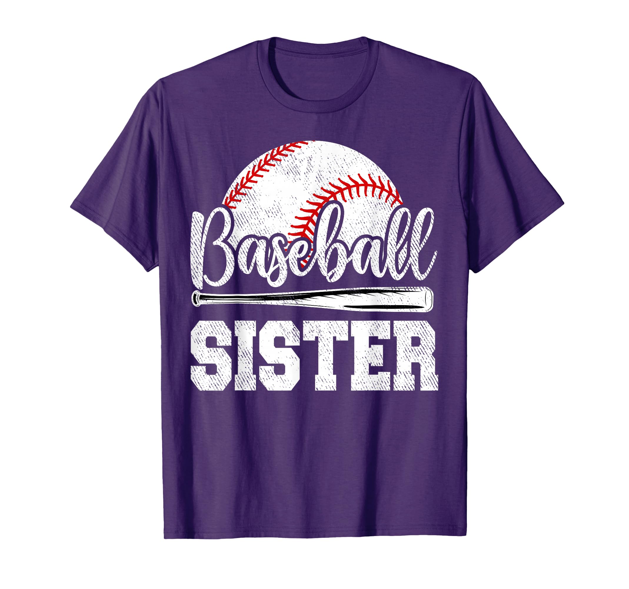 Baseball Sister Baseball Player Game T-Shirt - Trendy Graphic Men Women - T-Shirt, Sweatshirt, Hoodie