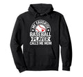 My Favorite Baseball Player Calls Me Mom Hoodie - Graphic Print Men Women - T-Shirt, Sweatshirt, Hoodie