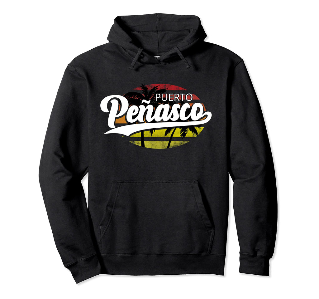 Puerto Penasco Mexico Palms Hoodie - Casual Everyday Wear Men Women - T-Shirt, Sweatshirt, Hoodie