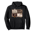 Baseball Mom Leopard Art Funny Baseball Hoodie - Novelty Apparel Men Women - T-Shirt, Sweatshirt, Hoodie