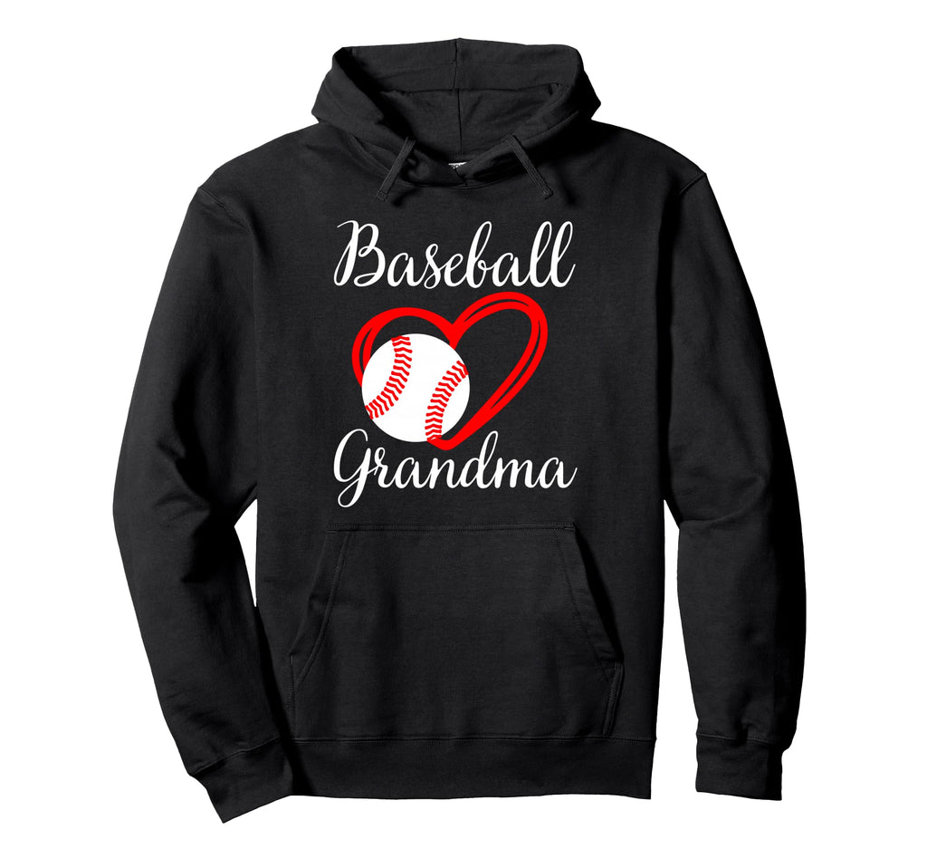 Baseball Grandma Family Matching Hoodie - Casual Everyday Wear Men Women - T-Shirt, Sweatshirt, Hoodie