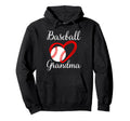 Baseball Grandma Family Matching Hoodie - Casual Everyday Wear Men Women - T-Shirt, Sweatshirt, Hoodie