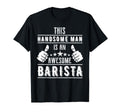 Mens Funny Distressed Barista And T-Shirt - Novelty Apparel Men Women - T-Shirt, Sweatshirt, Hoodie