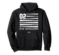 Nick Castellanos Flag Cincinnati Patriotic Hoodie - Trendy Graphic Unisex - T-Shirt, Sweatshirt, Hoodie