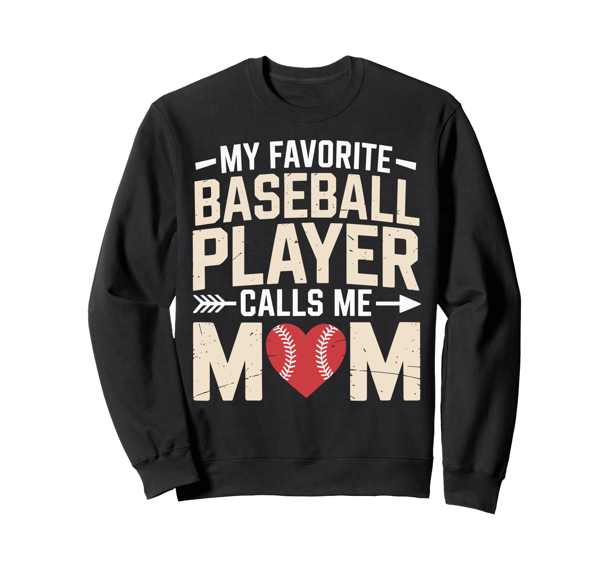 My Favorite Baseball Player Sweatshirt - Casual Everyday Wear for Adults - T-Shirt, Sweatshirt, Hoodie