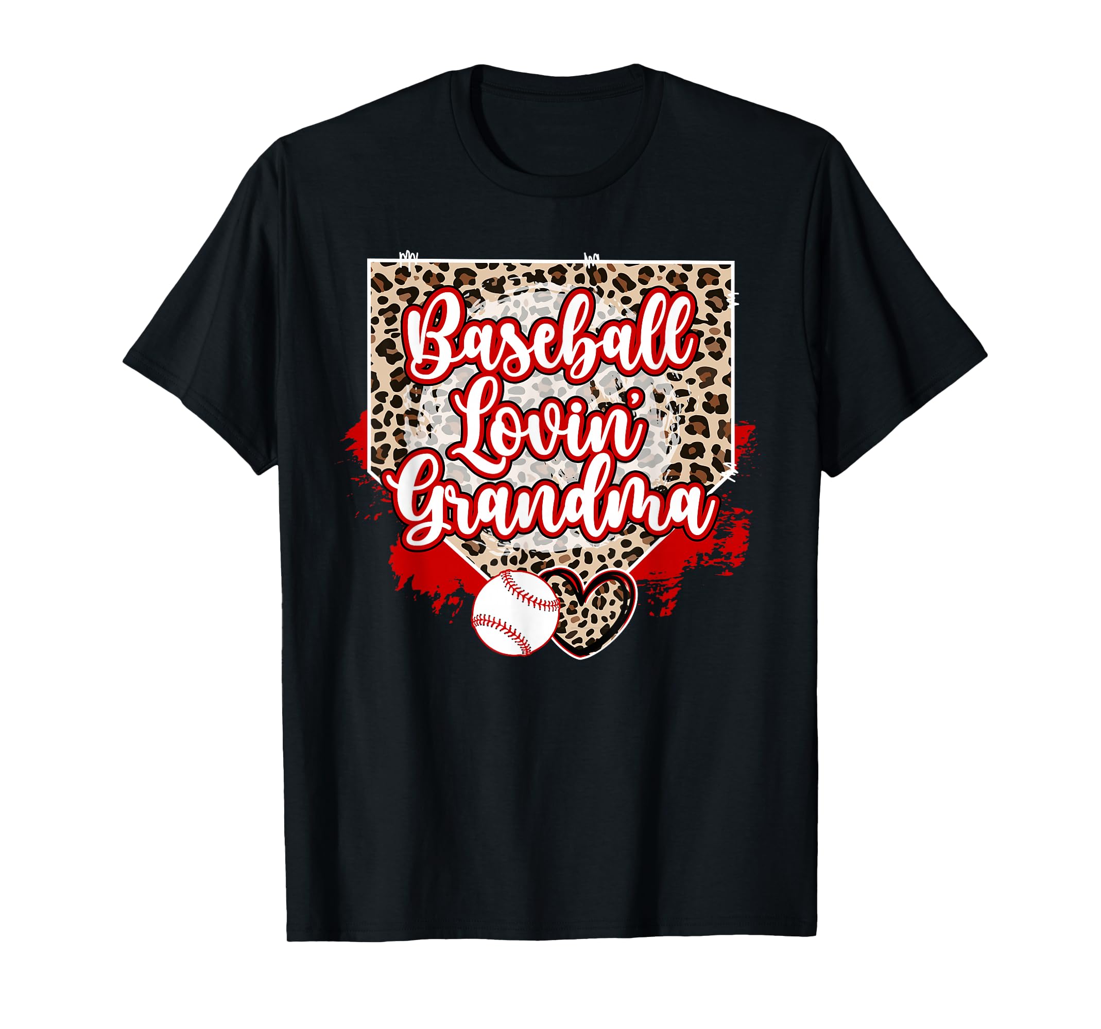 Baseball Lovin Grandma Baseball Grandma T-Shirt - Unique Graphic for Adults - T-Shirt, Sweatshirt, Hoodie