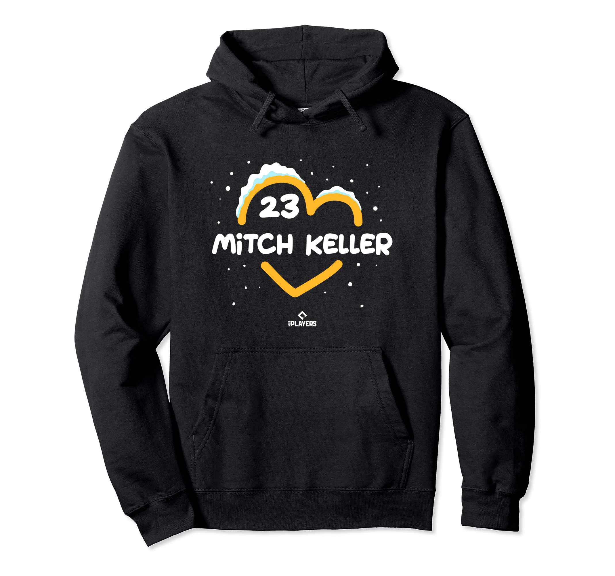 Mitch Keller Heart Pittsburgh Baseball Hoodie - Unique Graphic for Adults - T-Shirt, Sweatshirt, Hoodie