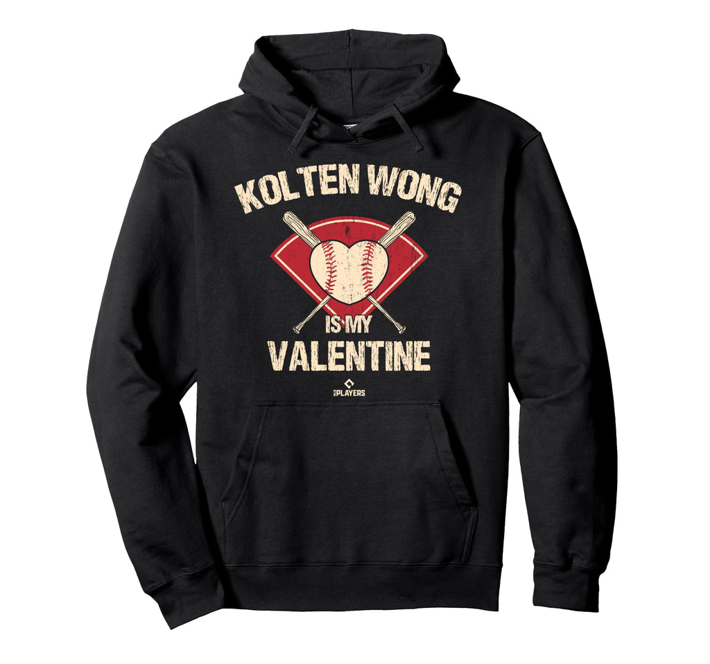 Kolten Wong Is My Valentine Milwaukee Hoodie - Unique Graphic Unisex - T-Shirt, Sweatshirt, Hoodie
