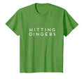 Hitting Dingers Baseball Funny T-Shirt - Streetwear Style for Adults - T-Shirt, Sweatshirt, Hoodie