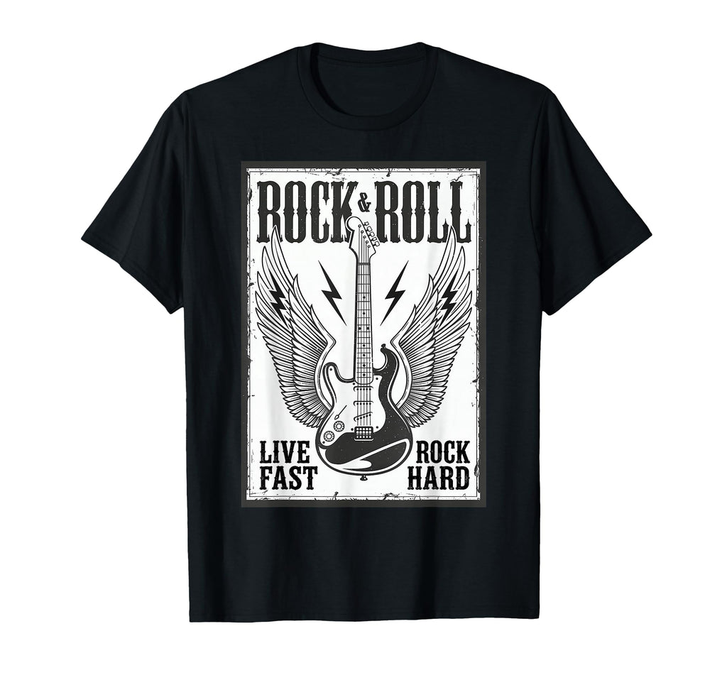 80S Rock And Roll Music Concert T-Shirt - Casual Everyday Wear Men Women - T-Shirt, Sweatshirt, Hoodie