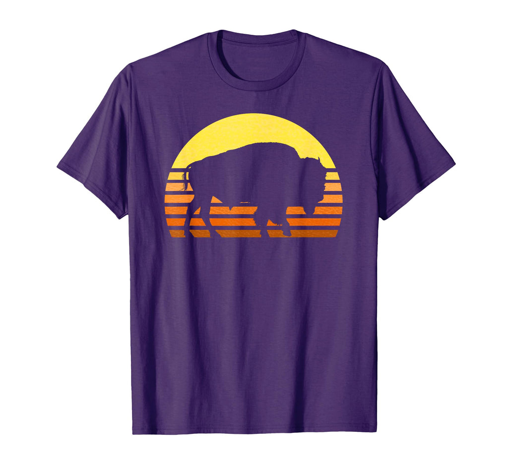 Native American Bison Buffalo Bull Western T-Shirt - Trendy Graphic Unisex - T-Shirt, Sweatshirt, Hoodie