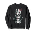 Japanese Goth Hannya Oni Mask Japan Sweatshirt - Graphic Print Men Women - T-Shirt, Sweatshirt, Hoodie