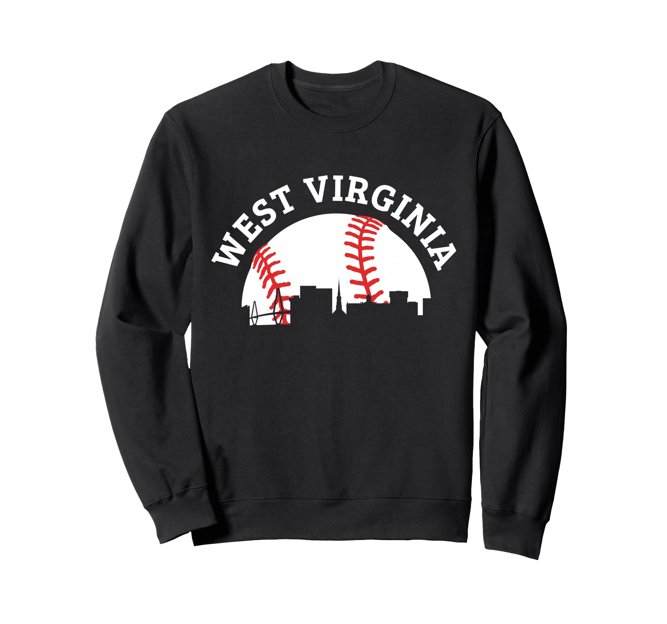 West Virginia Baseball State Pride Sweatshirt - Graphic Print Men Women - T-Shirt, Sweatshirt, Hoodie