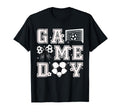 Soccer Coquette Bow Gameday Cheer T-Shirt - Casual Everyday Wear Unisex - T-Shirt, Sweatshirt, Hoodie