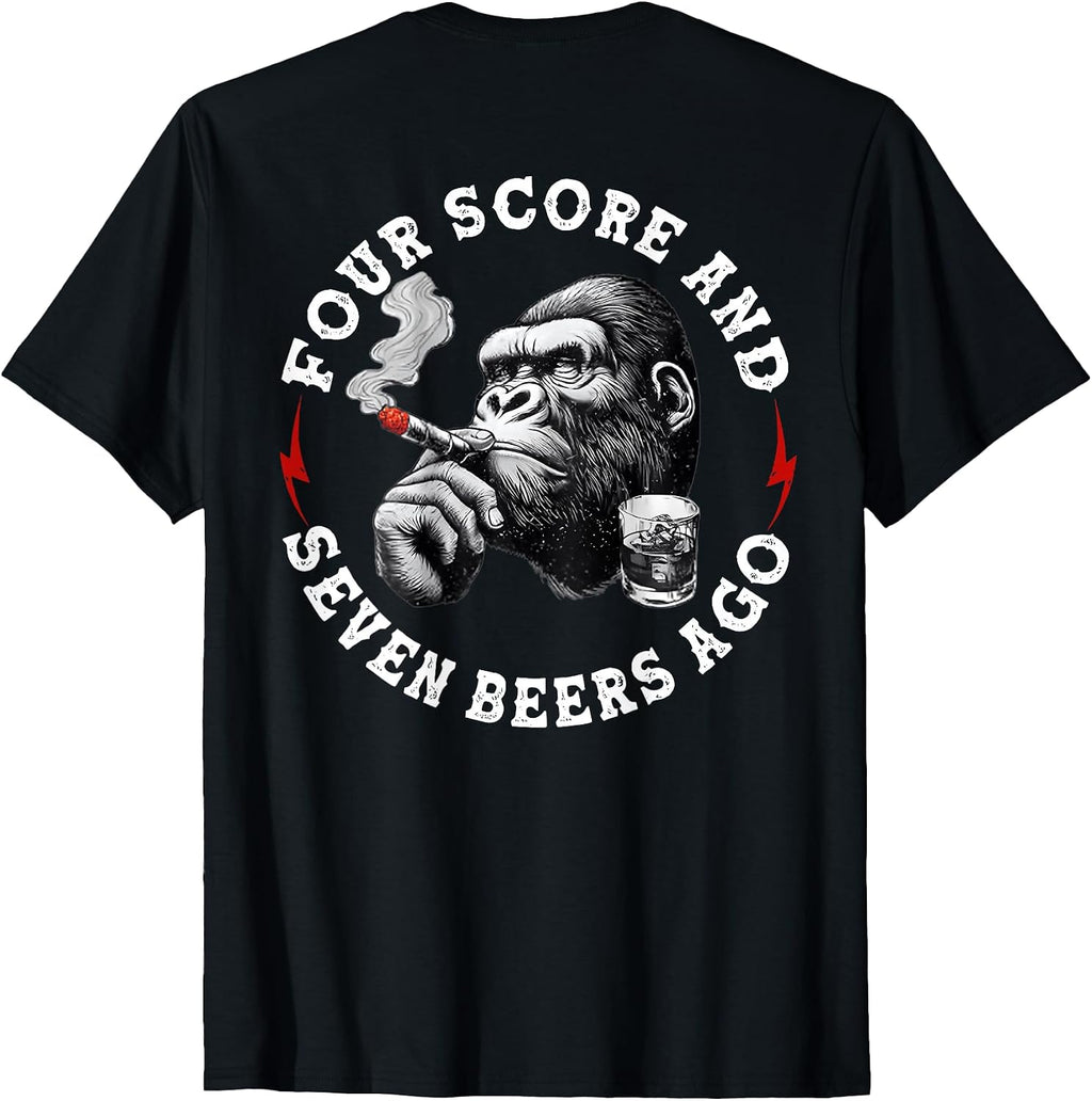 Savage Monkey Humor Attitude Merch Co. - Adult & Kids T-Shirts, Sweatshirts & Hoodies apparel design preview 1