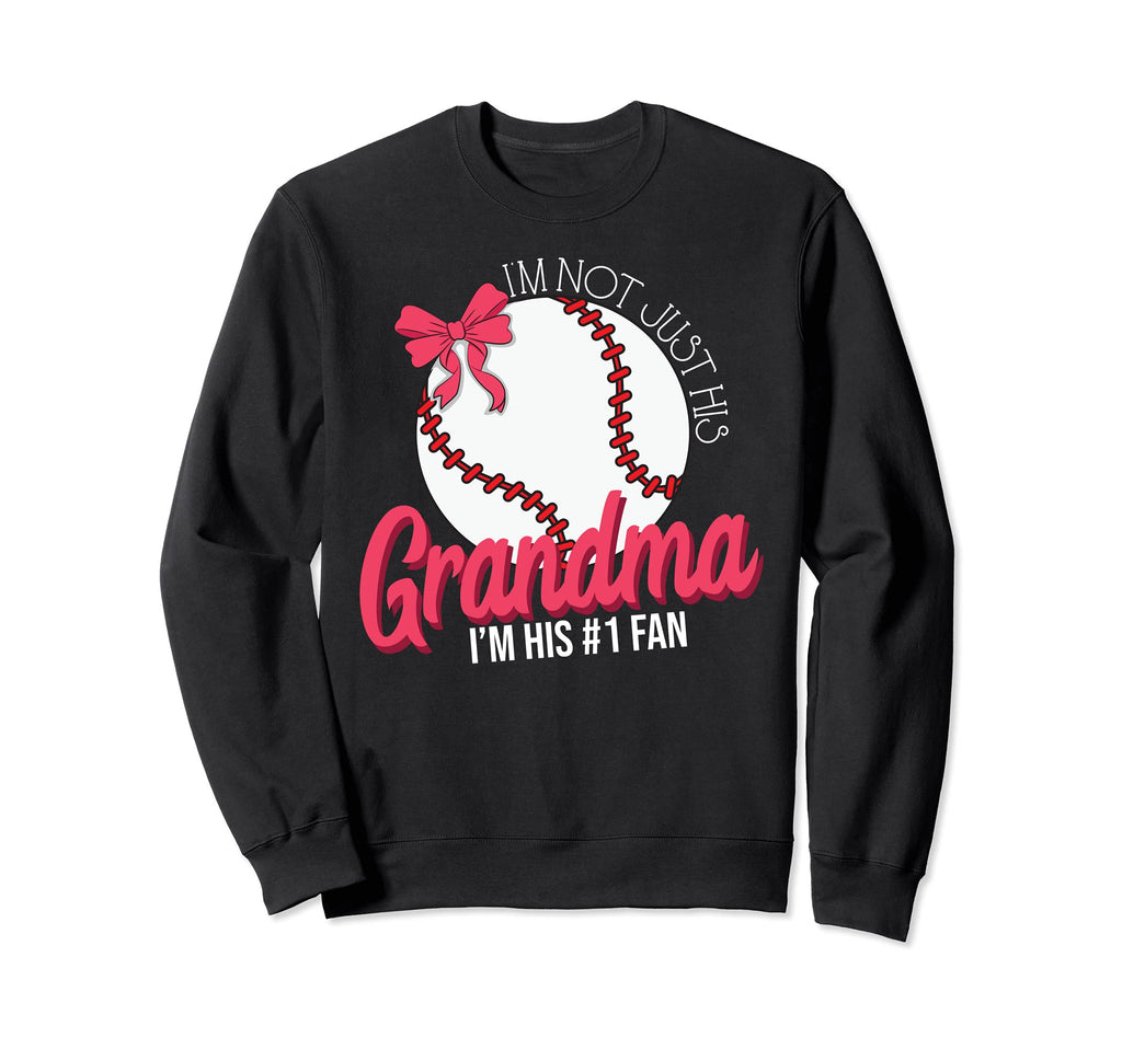 Grandma Number One Fan Family Sweatshirt - Graphic Print for Adults - T-Shirt, Sweatshirt, Hoodie
