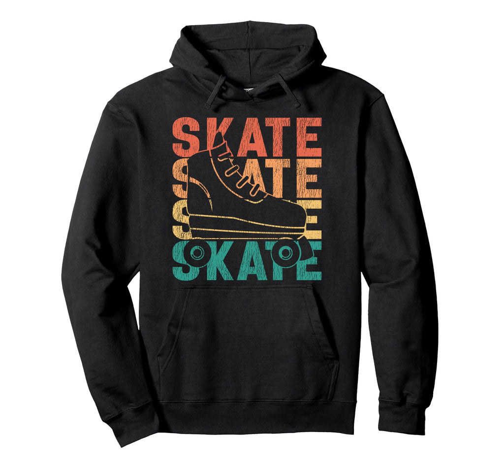 Roller Skating Skate 1970S Skate Skate Hoodie - Trendy Graphic for Adults - T-Shirt, Sweatshirt, Hoodie