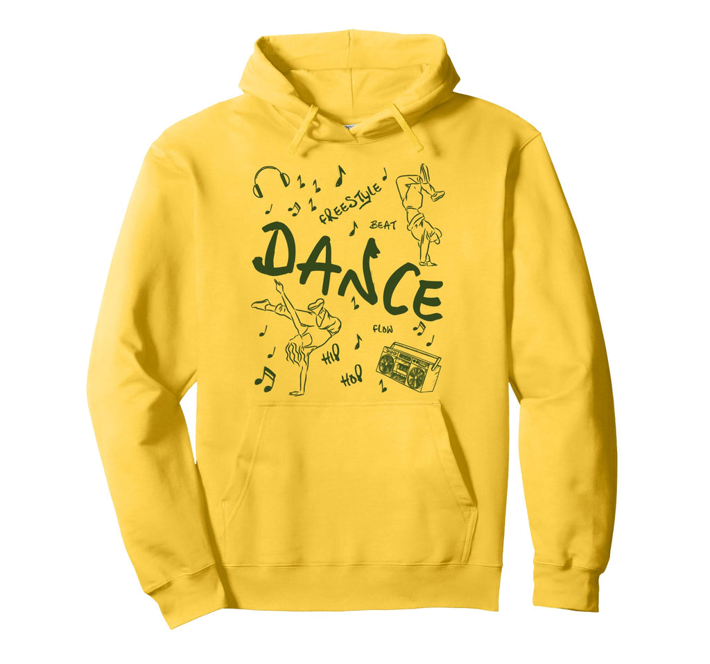 Hip Hop Dance Beat Flow Breakdance Hoodie - Trendy Graphic Unisex - T-Shirt, Sweatshirt, Hoodie