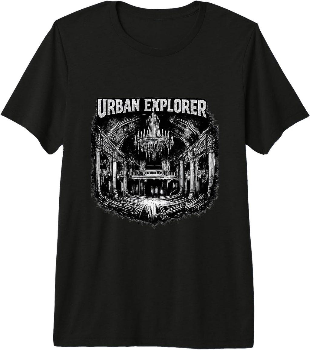 Urban Explorer Abandoned Places Apparel - Adult & Kids T-Shirts, Sweatshirts & Hoodies apparel design preview 1