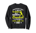 Dad Son Daughter Baseball Player Sweatshirt - Streetwear Style Unisex - T-Shirt, Sweatshirt, Hoodie