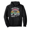 Take Me Back To 80S Roller Skates Hoodie - Trendy Graphic Unisex - T-Shirt, Sweatshirt, Hoodie