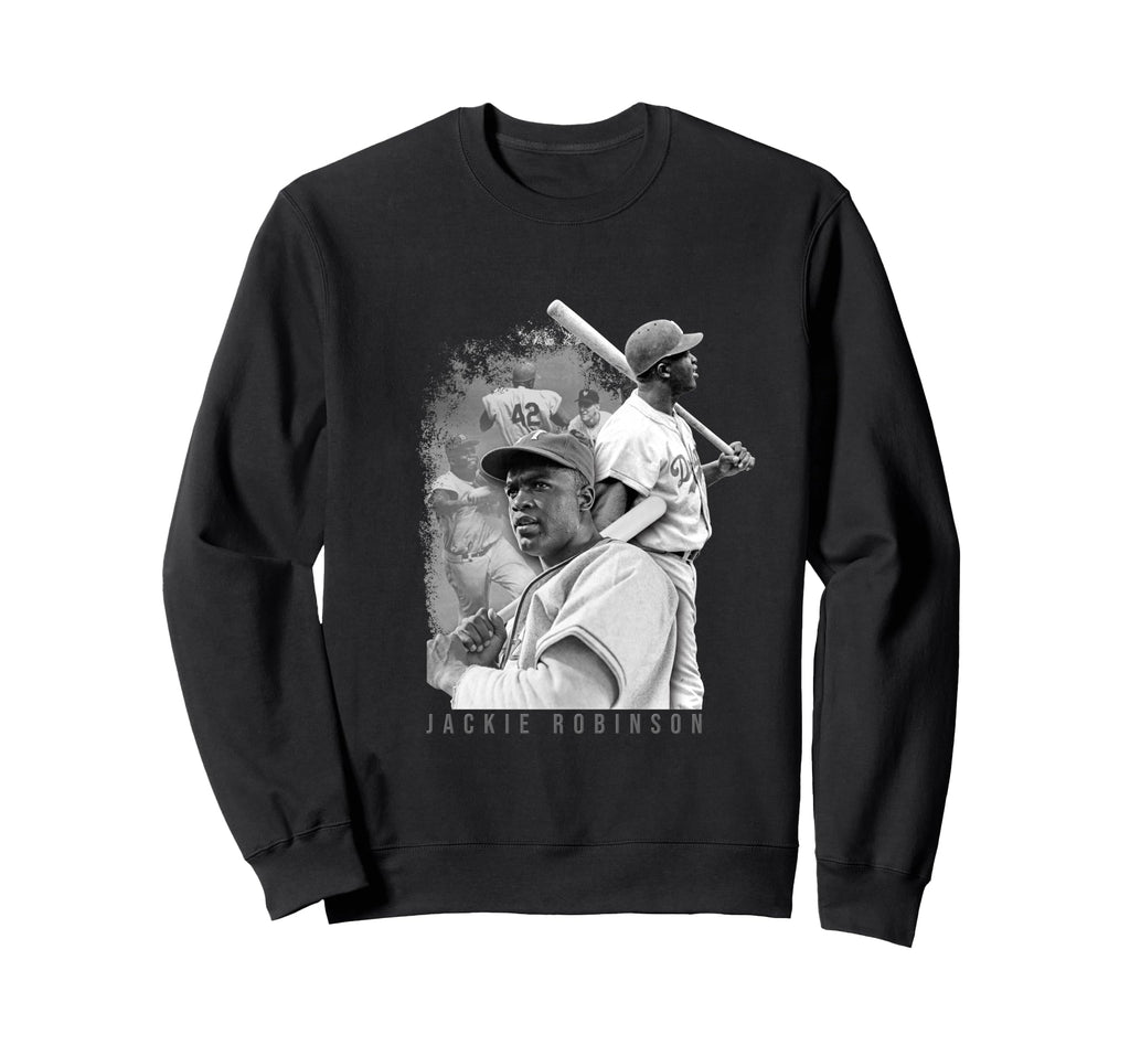 Baseball Jackie Robinson 001 Sweatshirt - Graphic Print Men Women - T-Shirt, Sweatshirt, Hoodie