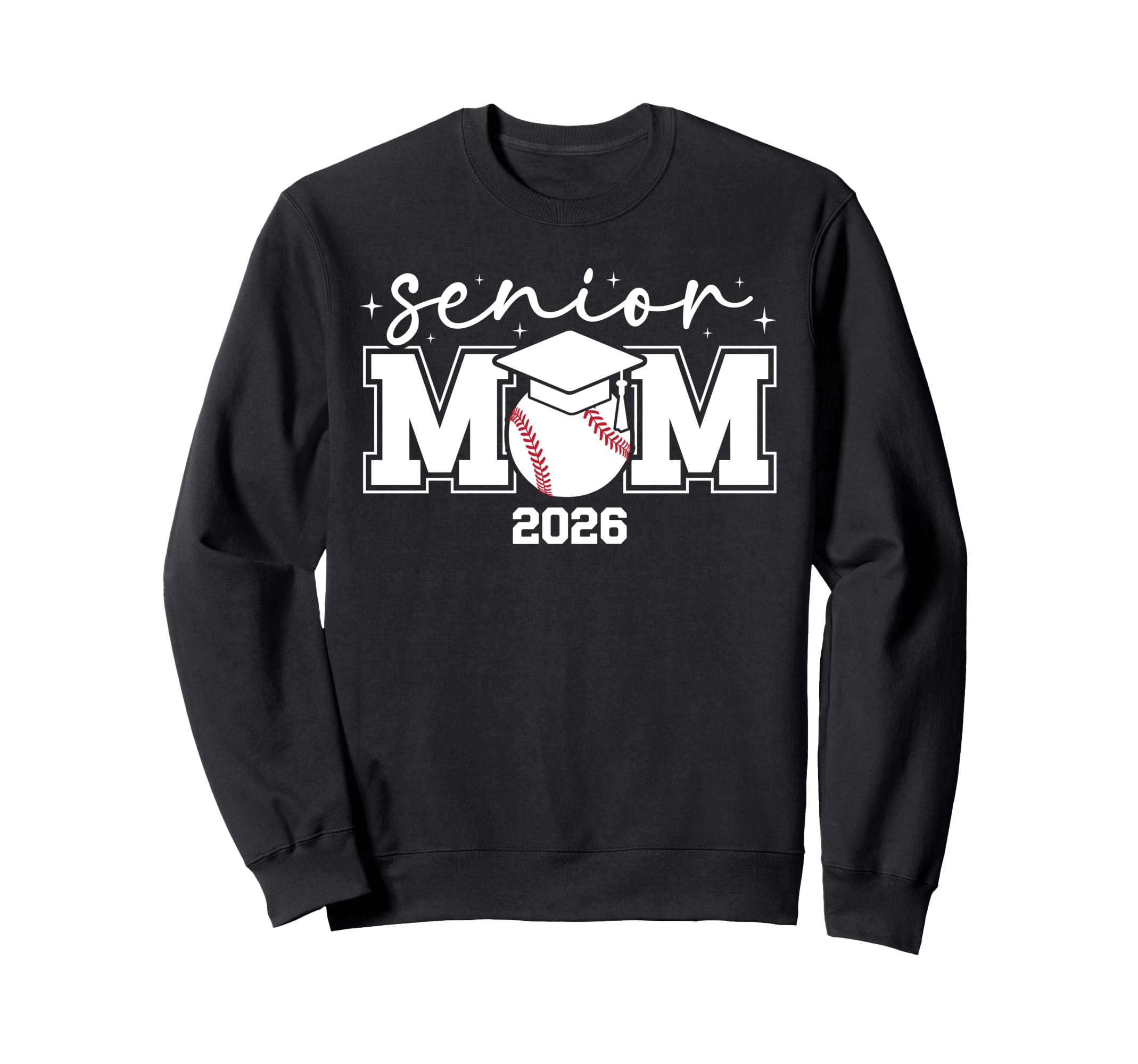 Baseball Senior Mom Senior Sweatshirt - Streetwear Style for Adults - T-Shirt, Sweatshirt, Hoodie