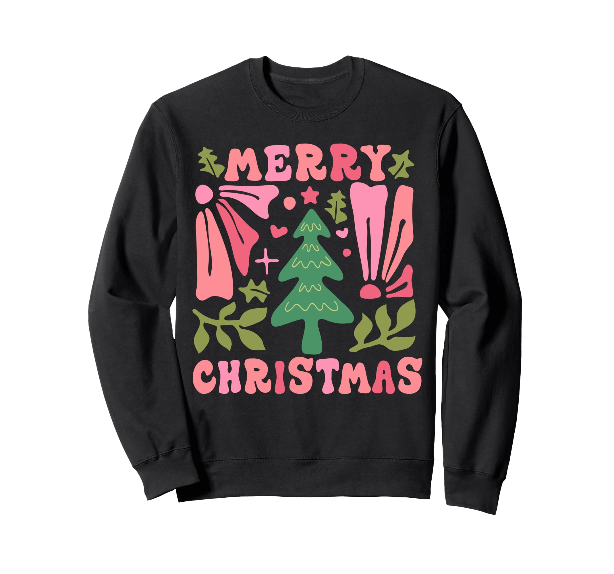 Boho Merry Sweatshirt - Aesthetic Graphic for Adults - T-Shirt, Sweatshirt, Hoodie
