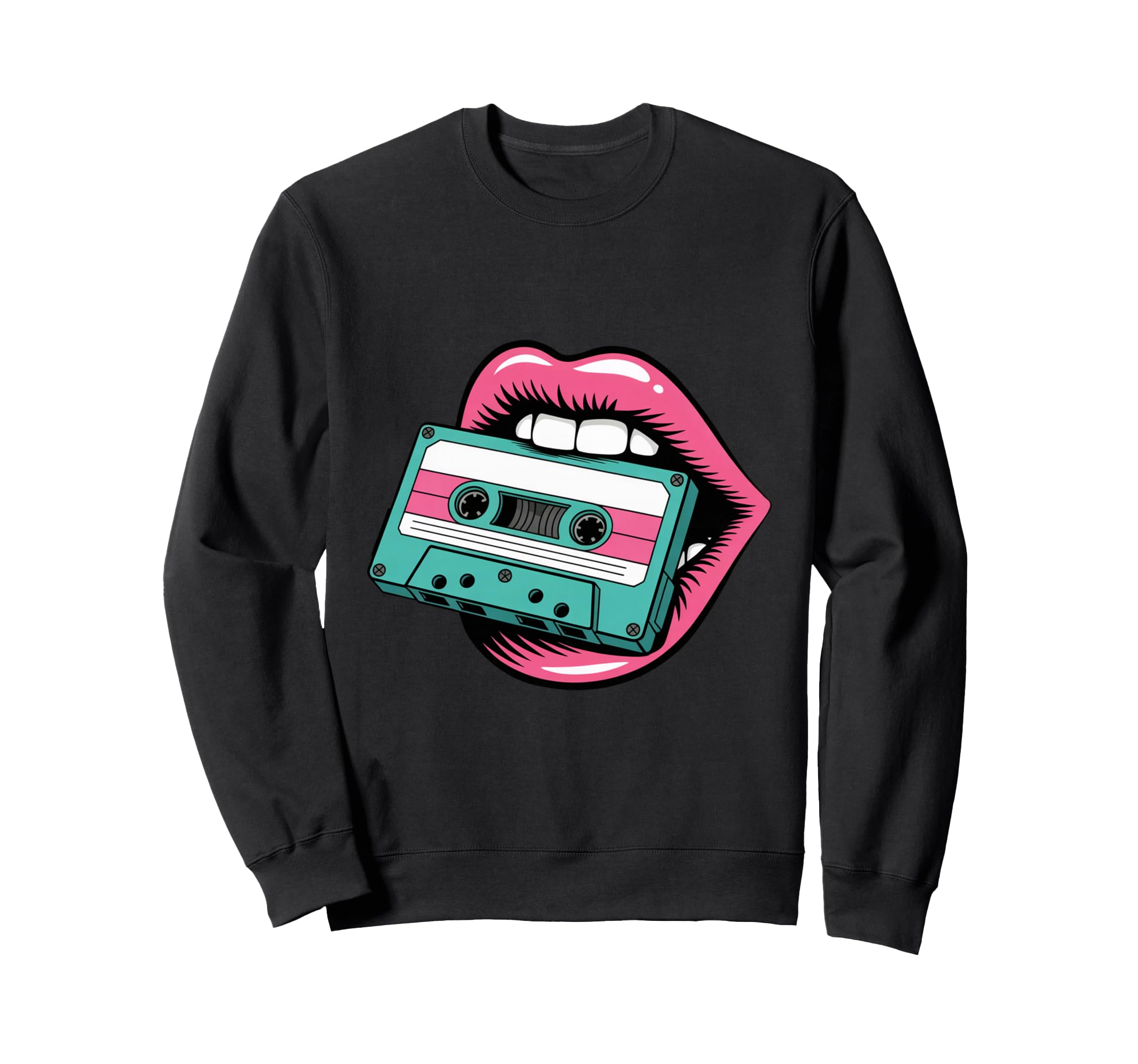 Nostalgic 80S And 90S Vibes Vibrant Sweatshirt - Unique Graphic Men Women - T-Shirt, Sweatshirt, Hoodie