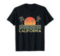 Summer Vacation Palm Trees Sunset T-Shirt - Minimalist Print for Adults - T-Shirt, Sweatshirt, Hoodie