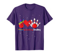 Peace Love Bowling Womens Bowling T-Shirt - Custom Art Print for Adults - T-Shirt, Sweatshirt, Hoodie