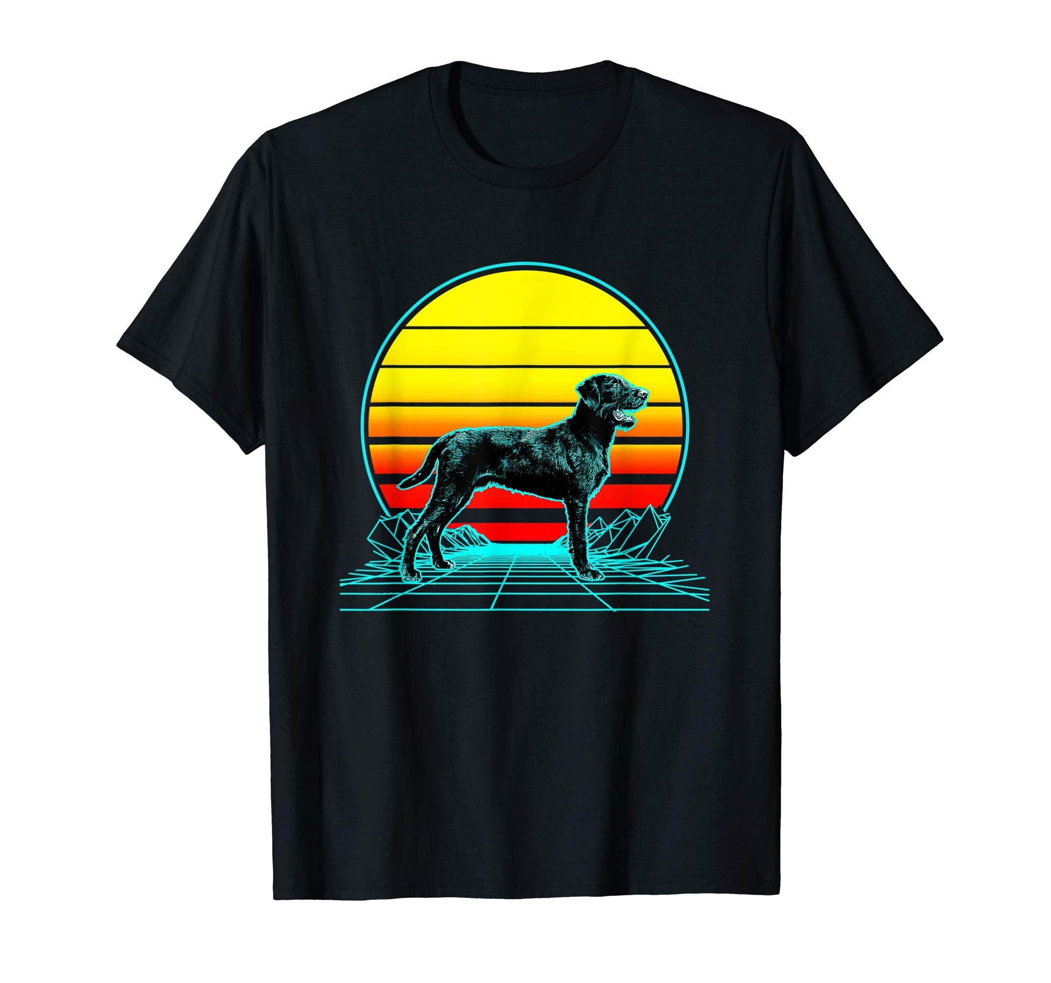 Sunset Pudelpointer T-Shirt - Streetwear Style Unisex - T-Shirt, Sweatshirt, Hoodie