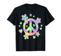 Tie Dye Peace Sign Love Colorful Tye Dye T-Shirt - Streetwear Style Unisex - T-Shirt, Sweatshirt, Hoodie