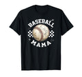 Baseball Mama Trendy Team Moms Sports T-Shirt - Novelty Apparel for Adults - T-Shirt, Sweatshirt, Hoodie