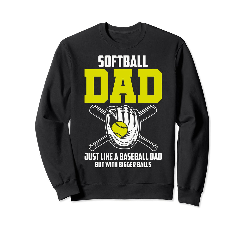 Softball Dad Definition Softball Sweatshirt - Novelty Apparel for Adults - T-Shirt, Sweatshirt, Hoodie