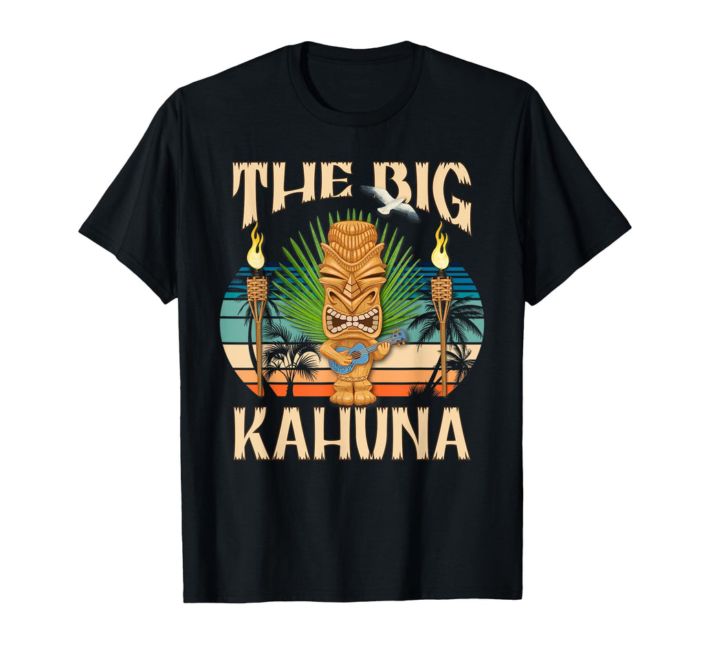 Tiki Music Ukulele Big Kahuna Tropical T-Shirt - Graphic Print Unisex - T-Shirt, Sweatshirt, Hoodie