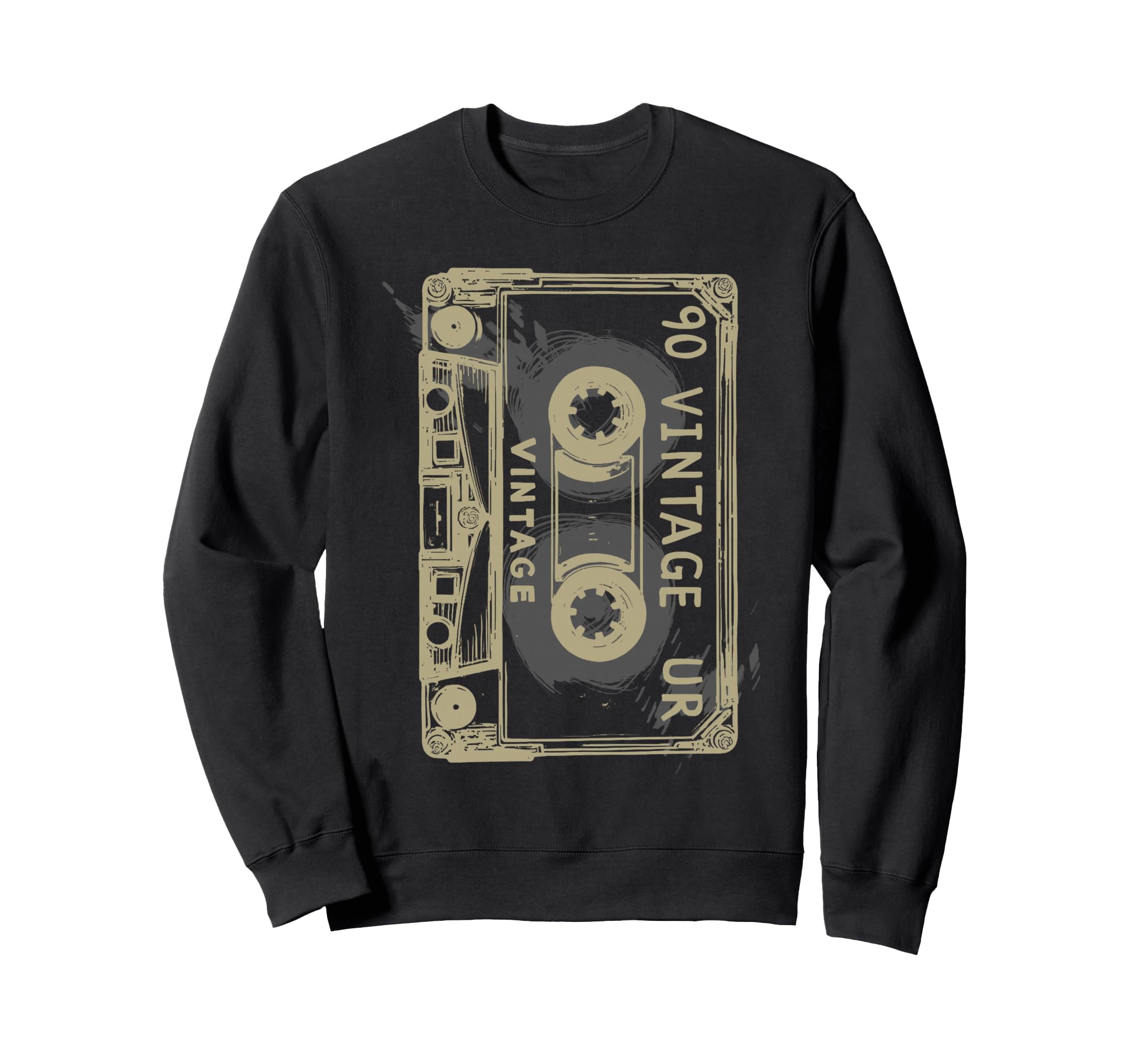 Cassette Tape 80S 90S Sweatshirt - Graphic Print for Adults - T-Shirt, Sweatshirt, Hoodie