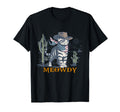 Meowdy Funny Country Side Cat Hat T-Shirt - Minimalist Print for Adults - T-Shirt, Sweatshirt, Hoodie