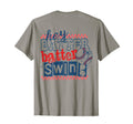 Hey Batter Batter Swing Baseball Back T-Shirt - Custom Art Print Men Women - T-Shirt, Sweatshirt, Hoodie