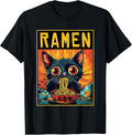 Cute Ramen Noodles Cat Apparel Men Women Children - Adult & Kids T-Shirts, Sweatshirts & Hoodies apparel design preview 1