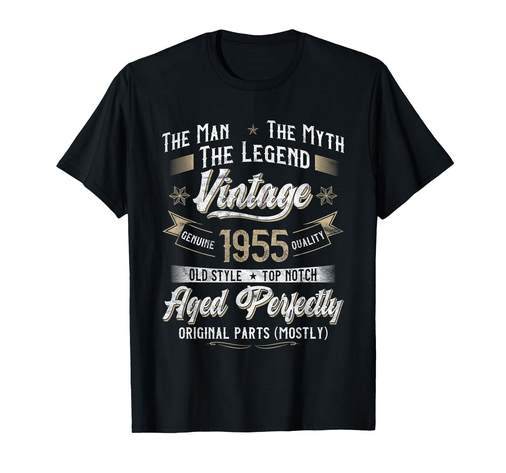 71St Birthday Gift 1955 Funny 71 T-Shirt - Aesthetic Graphic for Adults - T-Shirt, Sweatshirt, Hoodie