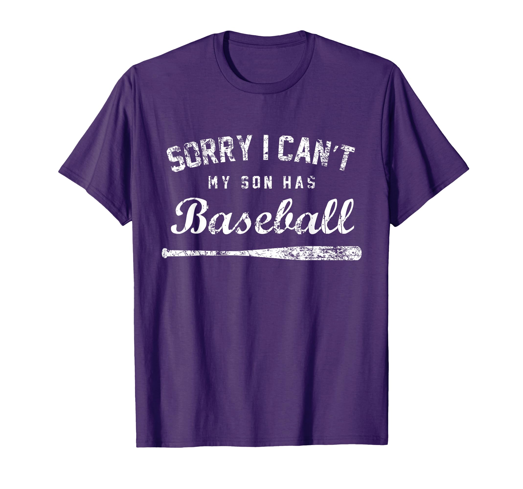 Sorry I Cant My Son Has Baseball Baseball T-Shirt - Unique Graphic Unisex - T-Shirt, Sweatshirt, Hoodie