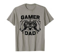 Gamer Dad Game Controller Gaming T-Shirt - Aesthetic Graphic Men Women - T-Shirt, Sweatshirt, Hoodie