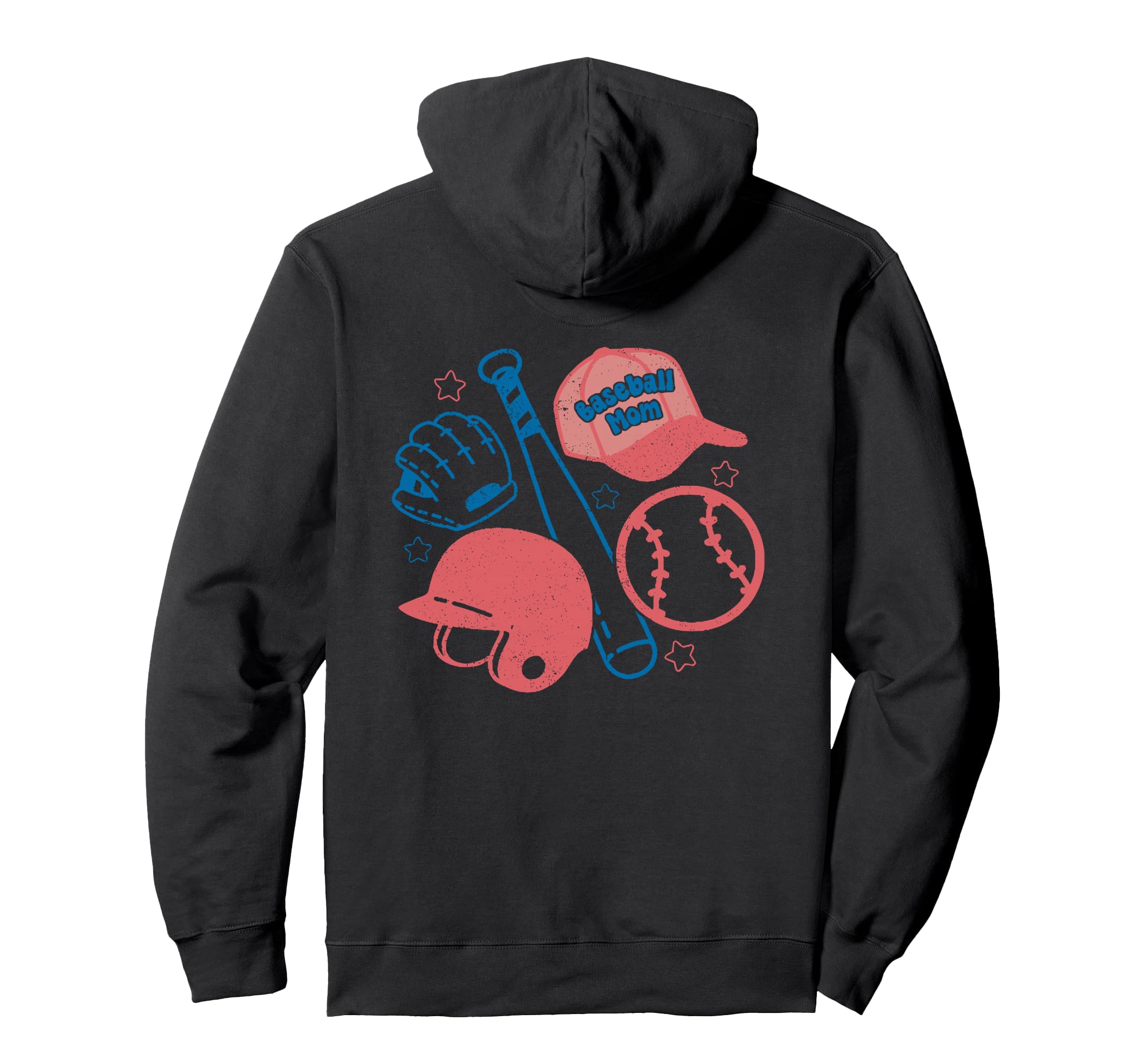 Baseball Mom Doodle Hoodie - Trendy Graphic Unisex - T-Shirt, Sweatshirt, Hoodie