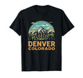 Denver Colorado Sunset Skyline T-Shirt - Minimalist Print for Adults - T-Shirt, Sweatshirt, Hoodie